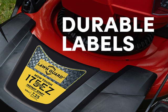 Label material options Label material options