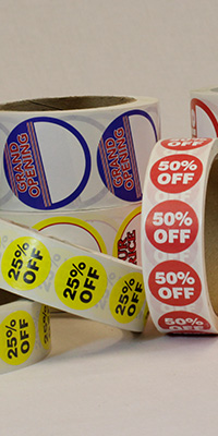 label-products-custom-labels-coupons-promotional-labels-sale-dots-dls