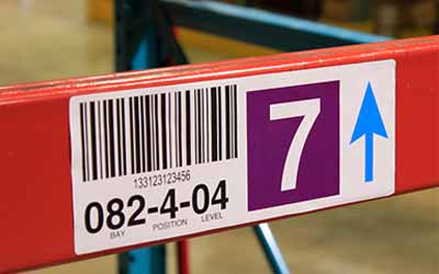 warehouse label